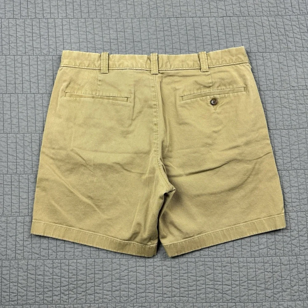 J. Crew Men's Khaki Cotton Chino Shorts